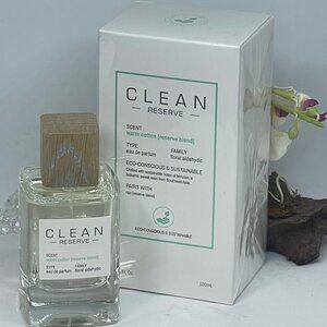 Clean Reserve Warm Cotton EDP Eau De Parfum Spray - 3.4 oz - Factory Sealed Box